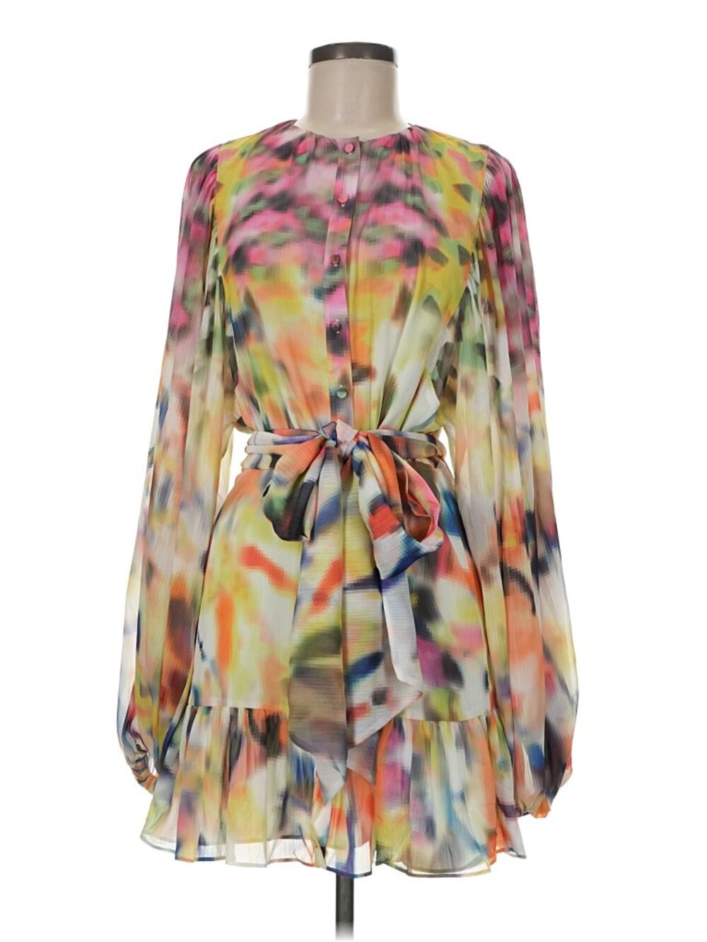 Alexis Leonie Crepe Minidress
